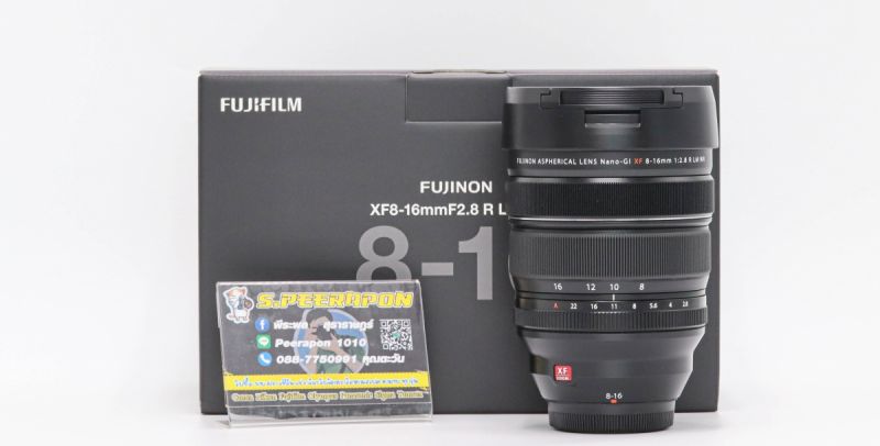 Fujifilm XF 8-16mm F/2.8 R LM WR อดีตประกันศูนย์ [รับประกัน 1 เดือน]