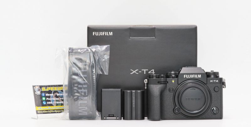 Fujifilm X-T4 [ประกันร้านicameraเหลือถึง 03 ม.ค. 66]