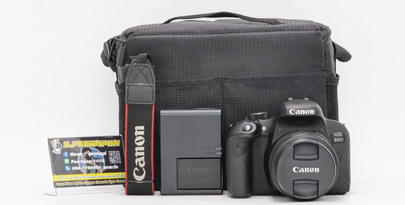 Canon 800D+18-55mm [รับประกัน 1 เดือน]