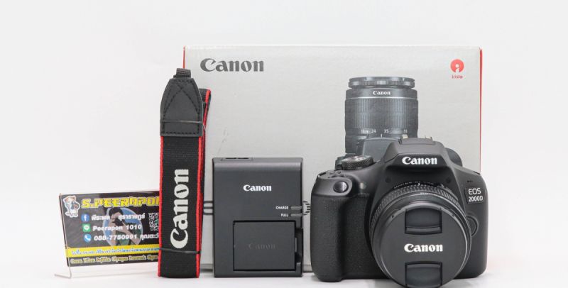 Canon EOS 2000D+18-55mm III [รับประกัน 1 เดือน]