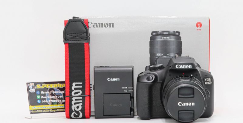 Canon 4000D+18-55mm III [รับประกัน 1 เดือน]