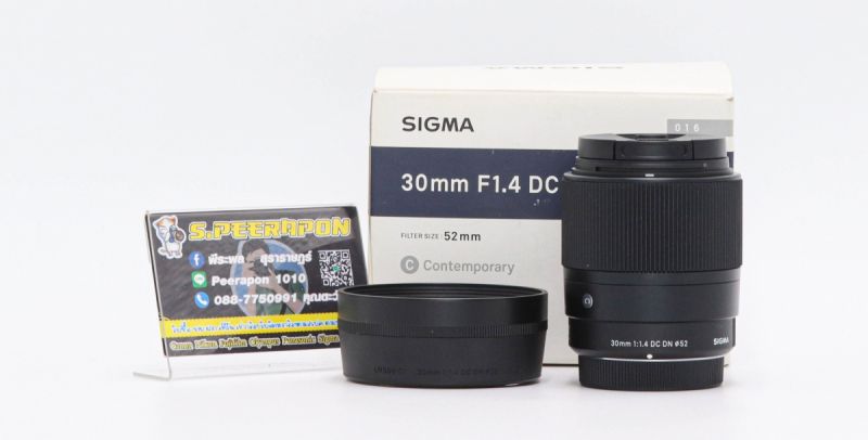 Sigma 30mm F/1.4 DC DN C For Olympus , Panasonic อดีตประกันศูนย์ [รับประกัน 1 เดือน]