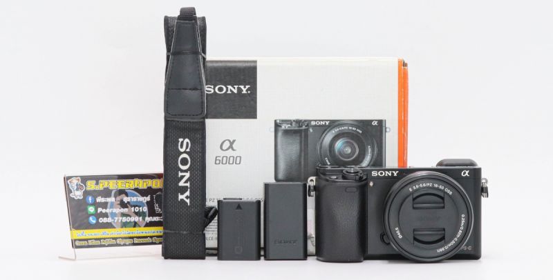 Sony A6000+16-50mm [ประกันศูนย์เหลือถึง 07 ต.ค. 65]