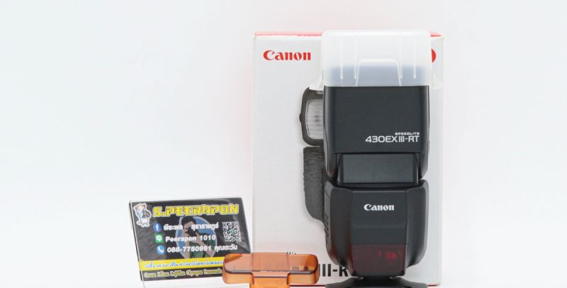 Canon Speedlite 430EX III RT  [รับประกัน 1 เดือน]