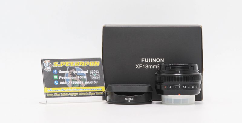Fujifilm XF 18mm F/2R อดีตประกันศูนย์ [รับประกัน 1 เดือน]