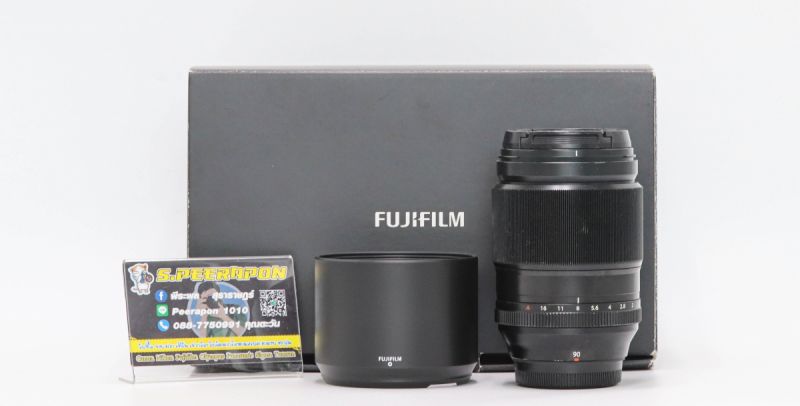 Fujifilm XF 90mm F/2 R LM WR [ประกันศูนย์เหลือถึง 27 ก.ค. 65]