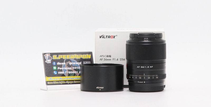 Viltrox AF 56mm F/1.4 STM XF For  Fuji [รับประกัน 1 เดือน]