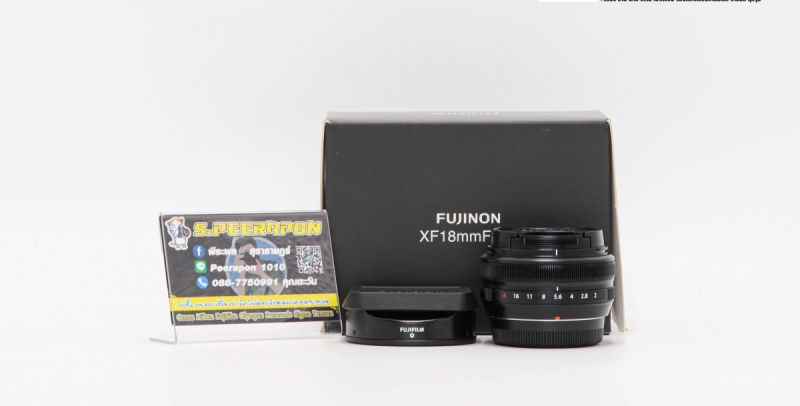 Fujifilm XF 18mm F2R อดีตประกันศูนย์ [รับประกัน 1 เดือน]