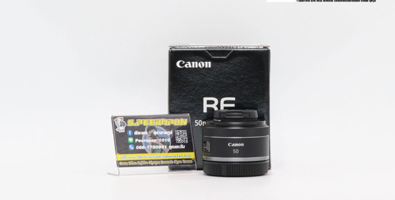 Canon RF 50mm F/1.8 STM อดีตประกันศูนย์ [รับประกัน 1 เดือน]