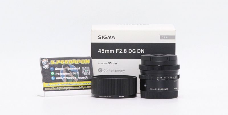 Sigma 45mm F/2.8 DG DN (C) for Sony อดีตประกันศูนย์ [รับประกัน 1 เดือน]