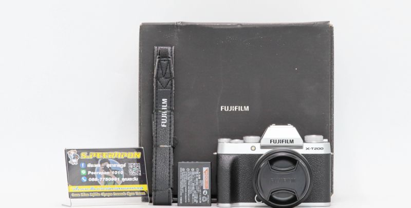 Fujifilm X-T200+15-45mm [ประกันศูนย์เหลือถึง 10 พ.ย. 67]