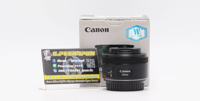 Canon EF 50mm F/1.8 STM อดีตประกันศูนย์ [รับประกัน 1 เดือน]