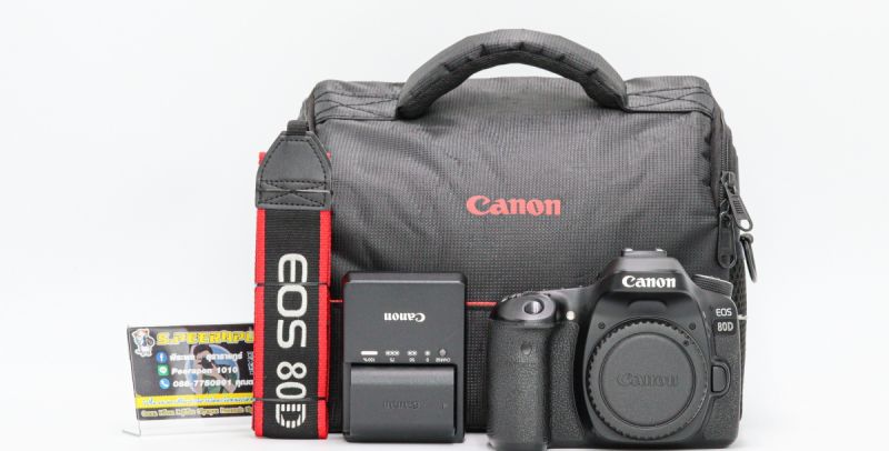 Canon EOS 80D อดีตประกันศูนย์ [รับประกัน 1 เดือน]
