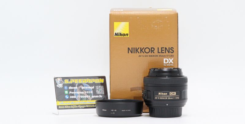 Nikon AF-S 35mm F/1.8G อดีตประกันศูนย์ [รับประกัน 1 เดือน]
