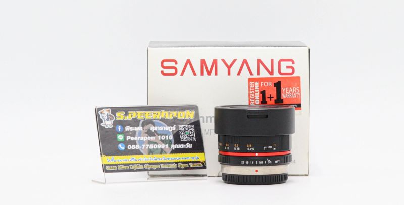 Samyang 7.5mm F/3.5 UMC Fisheye MFT For Olympus [รับประกัน 1 เดือน]