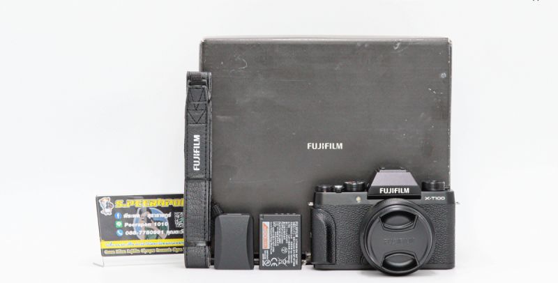 Fujifilm X-T100+15-45mm อดีตประกันศูนย์ [รับประกัน 1 เดือน]