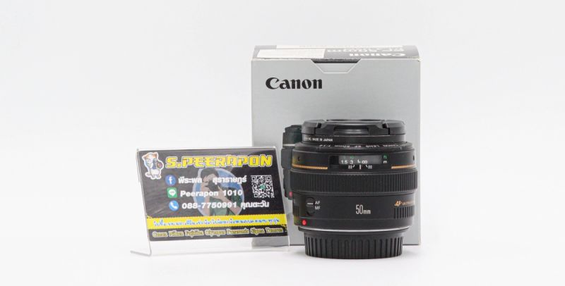 Canon EF 50mm F/1.4 USM อดีตประกันศูนย์ [รับประกัน 1 เดือน]
