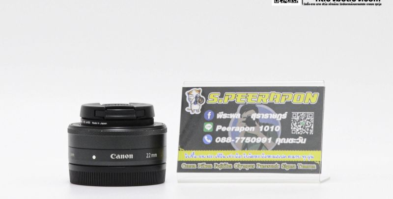 Canon EF-M 22mm F/2 STM อดีตประกันศูนย์ [รับประกัน 1 เดือน]