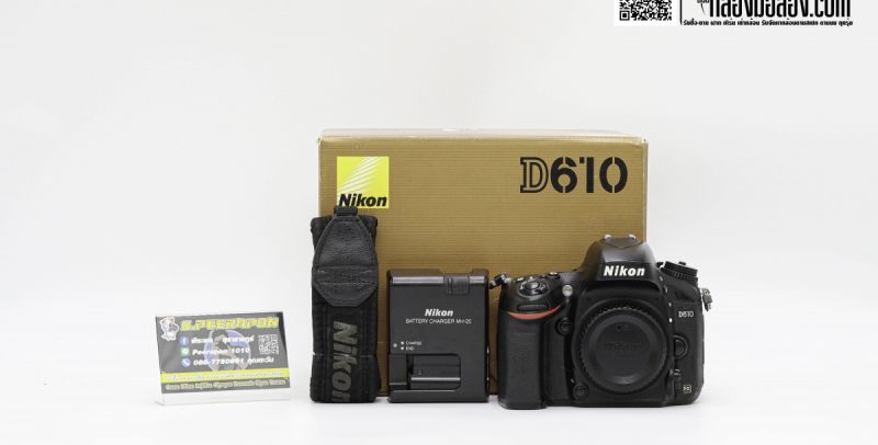 Nikon D610 Body อดีตประกันศูนย์ [รับประกัน 1 เดือน]