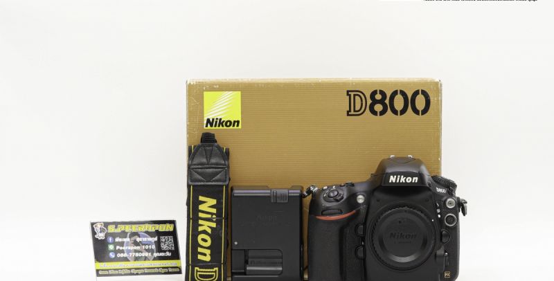 Nikon D800 Body อดีตประกันศูนย์ [รับประกัน 1 เดือน]