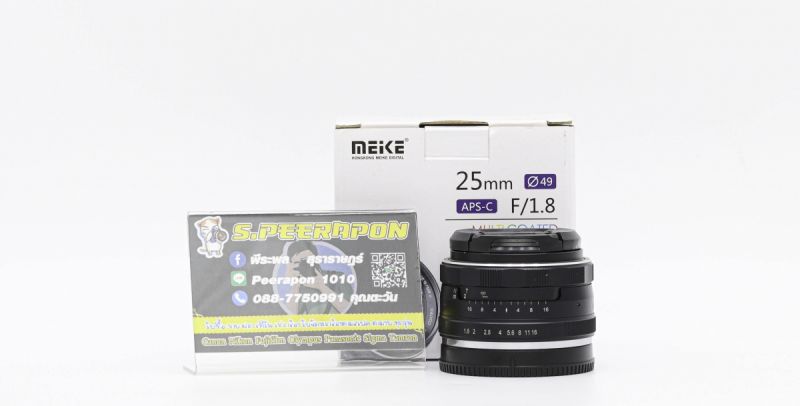 Meike 25mm F/1.8 For Canon EF-M [รับประกัน 1 เดือน]