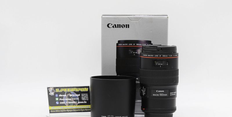 Canon EF 100mm F/2.8L IS USM [รับประกัน 1 เดือน]