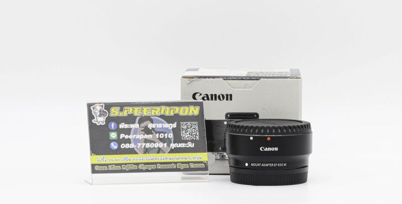 Canon Mount Adapter EF-EOS M อดีตประกันศูนย์ [รับประกัน 1 เดือน]