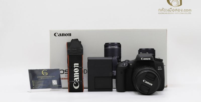 Canon EOS 8000D(760D)+18-55mm STM [รับประกัน 1 เดือน]