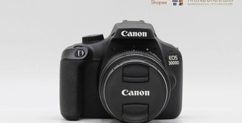 Canon 3000D+18-55mm iii อดีตประกันศูนย์ [รับประกัน 1 เดือน]