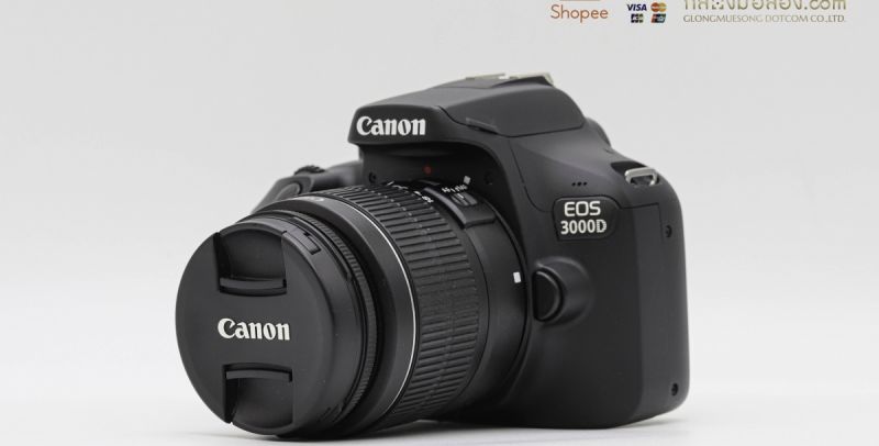 Canon 3000D+18-55mm iii อดีตประกันศูนย์ [รับประกัน 1 เดือน]