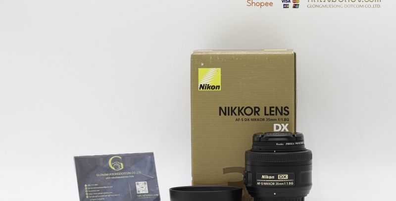 Nikon AF-S 35mm F/1.8G DX อดีตประกันศูนย์ [รับประกัน 1 เดือน]