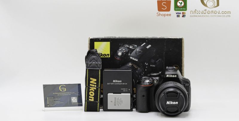 Nikon D5300+18-55mm อดีตประกันศูนย์ [รับประกัน 1 เดือน]