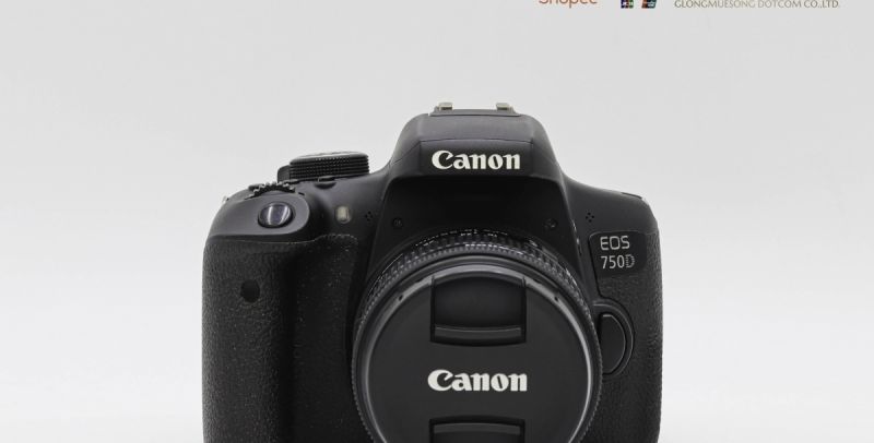 Canon EOS 750D+18-55mm STM อดีตประกันศูนย์ [รับประกัน 1 เดือน]