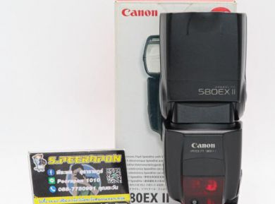 กล้องมือสองCanon AF TTL Speedlite 580EX II อดีตประกันศูนย์ [รับประกัน 1 เดือน By Cameradotcom]