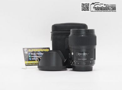กล้องมือสองSigma 35mm F/1.4 DG HSM(A) for Canon [รับประกัน 1 เดือน By Cameradotcom]
