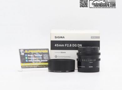กล้องมือสองSigma 45mm F/2.8 DG DN (C) for Sony อดีตประกันศูนย์ [รับประกัน 1 เดือน]
