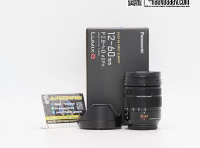 กล้องมือสองPanasonic Leica 12-60mm F/2.8-4 ASPH POWER O.I.S. อดีตประกันศูนย์ [รับประกัน 1 เดือน]