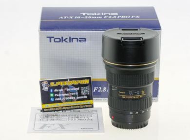 กล้องมือสองLens Tokina AT-X 16-28mm f/2.8 Pro FX For Canon