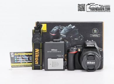 กล้องมือสองNikon D5600+18-55mm เมนูไทย [รับประกัน 1 เดือน]