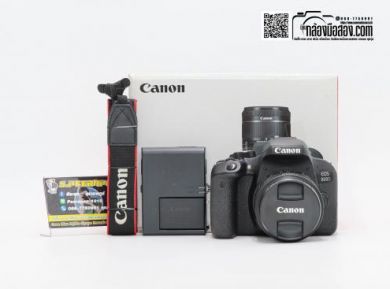 กล้องมือสองCanon 800D+18-55mm STM เมนูไทย [รับประกัน 1 เดือน]