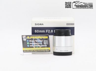 กล้องมือสองSigma 60mm F/2.8 DN Art for Sony อดีตประกันศูนย์ [รับประกัน 1 เดือน]