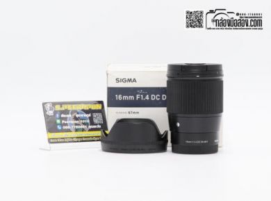 กล้องมือสองSigma 16mm F/1.4 DC DN For Sony [รับประกัน 1 เดือน]