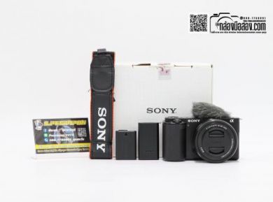 กล้องมือสองSony ZV-E10+16-50mm [ประกันศูนย์เหลือถึง 19 ส.ค. 66]