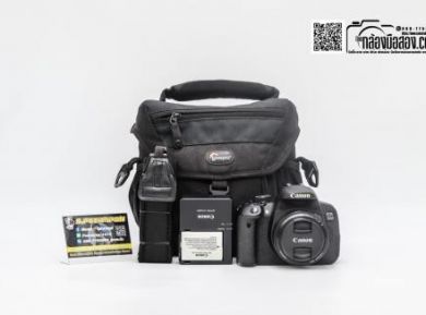 กล้องมือสองCanon EOS 700D+50mm F/1.8 ii [รับประกัน 1 เดือน]
