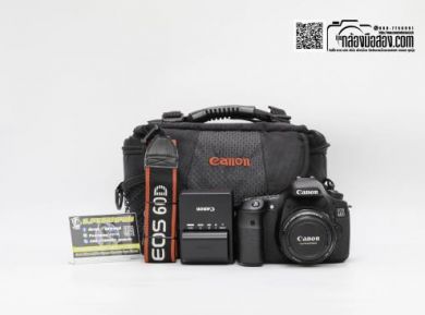 กล้องมือสองCanon EOS 60D+50mm F/1.8 ii [รับประกัน 1 เดือน]