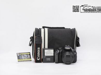 กล้องมือสองCanon EOS 600D+18-55mm ii  [รับประกัน 1 เดือน]