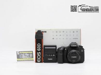 กล้องมือสองCanon EOS 60D+50mm F/1.8 ii [รับประกัน 1 เดือน]