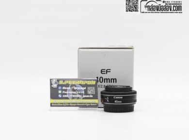 กล้องมือสองCanon EF 40mm F/2.8 STM อดีตประกันศูนย์ [รับประกัน 1 เดือน]